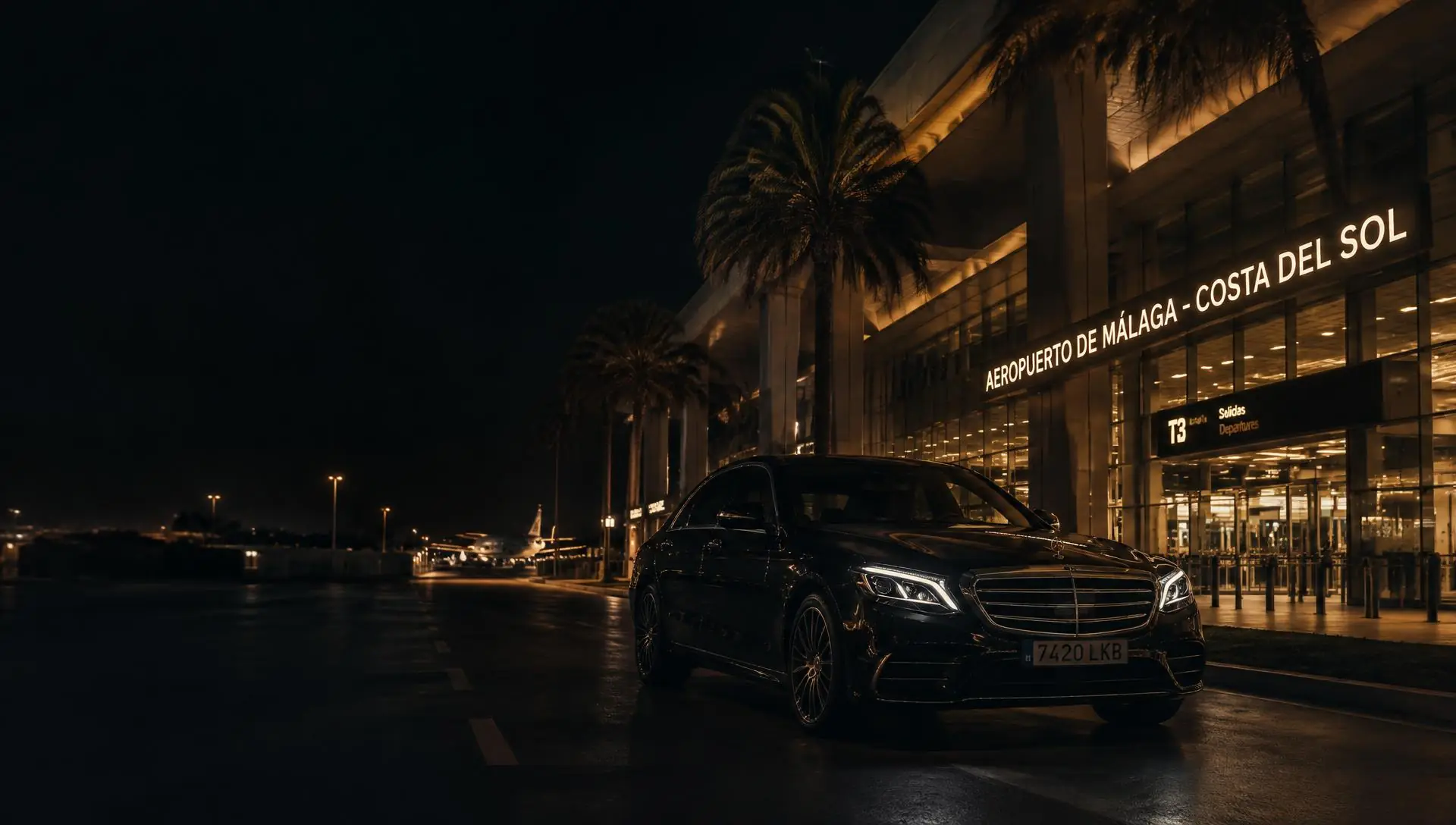 Coche para traslados privados en Málaga